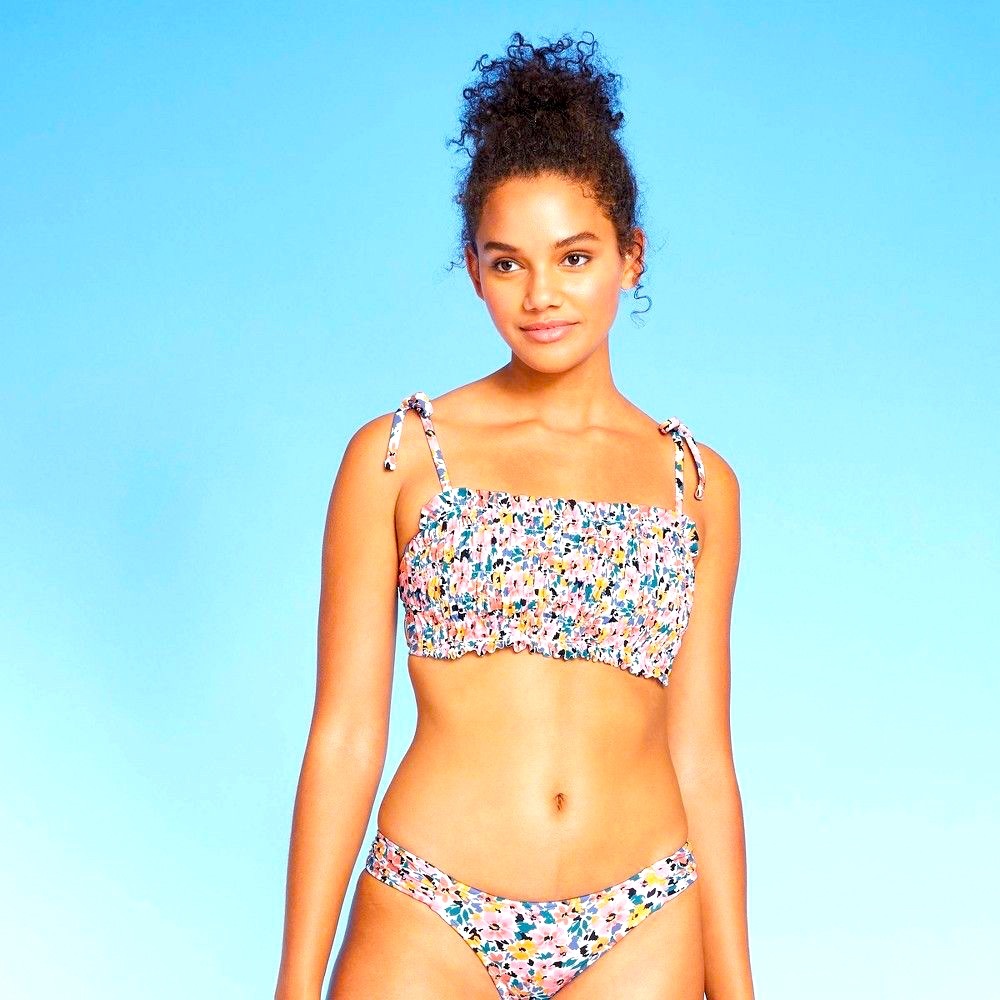 small floral bikini